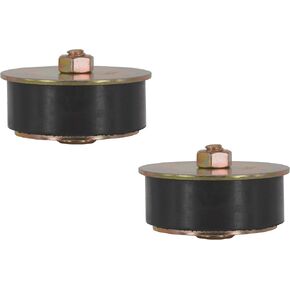 2 Pack Neoprene Expansion Plug (2-1/8" to 2-1/4") 53mm - 57mm Rubber Freeze Plug, Automotive Rubber Expandable Freeze Plugs, Engine Expansion Plugs by abczok