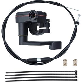 7/8" 22mm Thumb Throttle Cable Accelerator Handle Control Assembly for 50cc 70cc 90cc 110cc 125cc 250cc ATV Quad Go Kart TaoTao Pit Bike