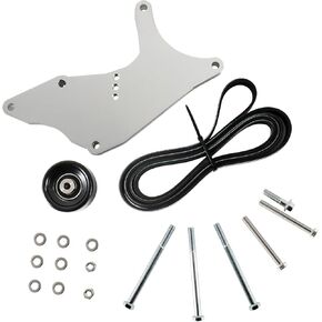 LS Truck SUV Dual Alternator Bracket Kit for GM 4.8L 5.3L 6.0L 6.2L Vortec V8 Engine 1999-2013,for Chevy Tahoe Suburban Silverado, GMC Yukon, Cadillac Escalade, Hummer H2 (Silver) in Kuwait