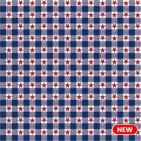 Patriotic Bandannas, 22x22, Made in USA, Great for Crafts