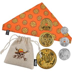Cinereplicas One Piece - مجموعة Nami Bandana و Berry Coins - 83 * 39 سم - ترخيص رسمي