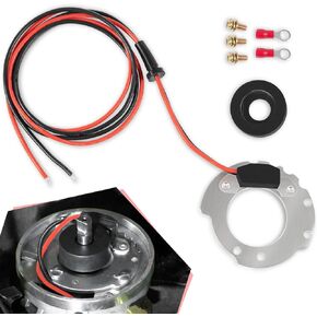1244A Ignitor Conversion Kit Compatible with Ford Tractors 8N 4 Cylinder Series 500-800 Side Mount Distributor 12V Only, Upgraded Electronic Ignition Module Replacement
