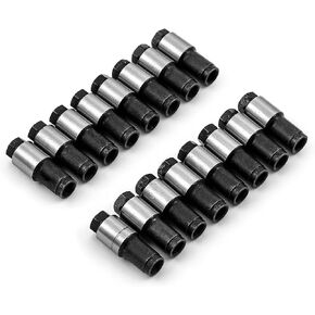 Speedmaster PCE255.1007 Poly Sure Lock Rocker Arm Nut Set 7/16 Stud Girdle