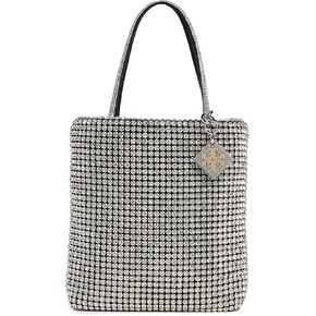 Tory Burch Women's Night Owl Crystal Embellished Mini Tote