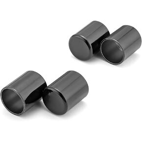 Mofun Rack Docking Point Magnet Caps Covers for Detachable Sissy Bar Tour Pack Luggage Rack Hardware Kit Compatible with Harley Touring Dyna Softail Sportster, Chrome