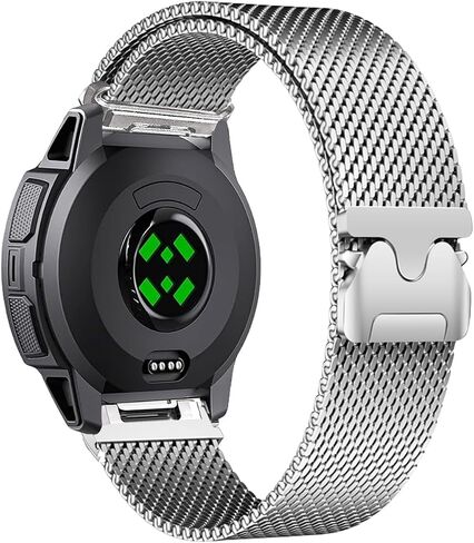 22mm Milanese Magnetic Band Compatible with 45mm Instinct 3/Instinct/2 Solar/Tactical/Tide/Esports,22MM Quick Fit Release Steel Mesh Loop Bands in Kuwait