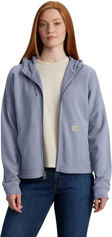 Carhartt Women's Tencel Fiber Series Loose Fit Full-Zip Sweatshirt in Saudi Arabia