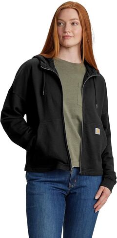 Carhartt Women's Tencel Fiber Series Loose Fit Full-Zip Sweatshirt in Saudi Arabia