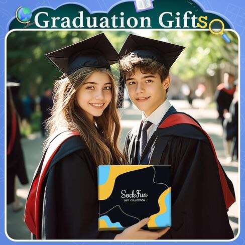 Reading Graduation Gifts for Him and Her - Book Lover Graduation Socks for Women Men in Saudi Arabia