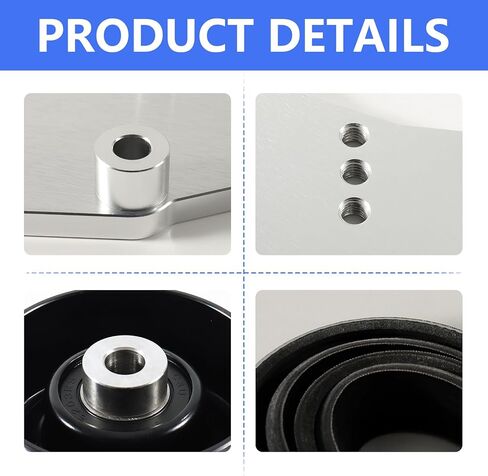 LS Truck SUV Dual Alternator Bracket Kit for GM 4.8L 5.3L 6.0L 6.2L Vortec V8 Engine 1999-2013,for Chevy Tahoe Suburban Silverado, GMC Yukon, Cadillac Escalade, Hummer H2 (Silver) in Kuwait