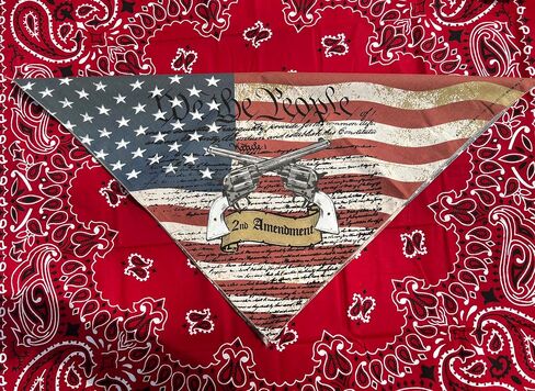 Patriotic Bandannas, 22x22, Made in USA, Great for Crafts in Kuwait