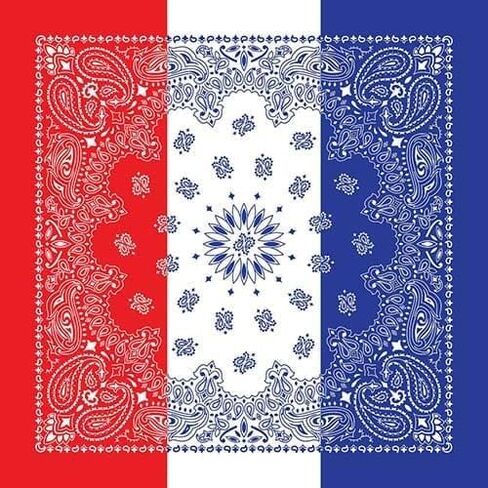 Patriotic Bandannas, 22x22, Made in USA, Great for Crafts in Kuwait