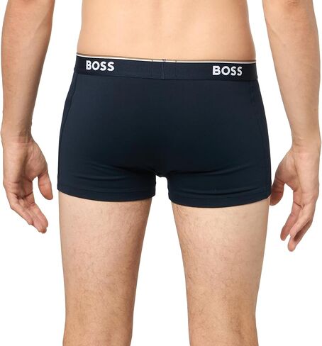 BOSS Men's 3-Pack Multi Color Bold Logo Trunks in Kuwait