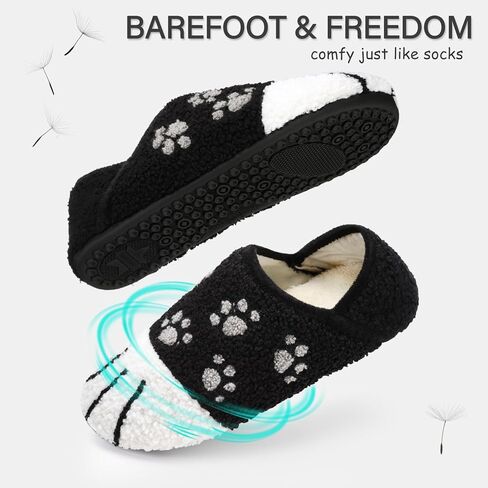 ATHMILE Slippers for Women Men House Slippers Slip on Barefoot Shoes Slipper Socks Light Cozy Slippers for Indoor Bedroom Yoga Outdoor in Kuwait