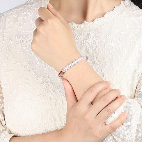 20th 30th 40th 50th 60th 70th Birthday Gifts for Women Teen Girls,Natural Stone Bracelet With Writable Greeting Cards for Friends Mom Sister Grandma Daughter Wife in Saudi Arabia
