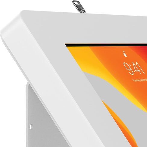 حامل وحامل حائط - حامل فولاذي منحني CTA وغطاء تثبيت على الحائط لجهاز iPad Air 11" M2 2024 - iPad Pro 11" M4 2024 - Galaxy Tab 9.7-10.1" - Lenovo Tab 4 - Galaxy Tab S5E والمزيد - أبيض (PAD-CURVEW) ) in Kuwait