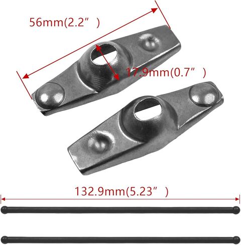 1.3 Ratio Stamped Steel Rocker Arms for Honda GX160 GX200 for Predator 212 non-hemi 196cc 208cc for Clones 196cc 208cc for coleman for lifan Go Kart Parts in Kuwait