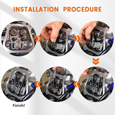 1.3 Ratio Stamped Steel Rocker Arms for Honda GX160 GX200 for Predator 212 non-hemi 196cc 208cc for Clones 196cc 208cc for coleman for lifan Go Kart Parts in Kuwait