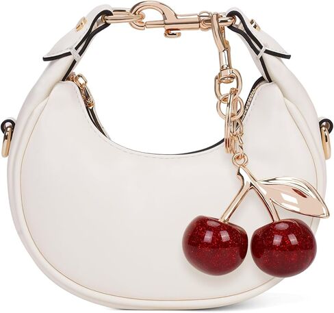 JQWSVE Small Top Handle Bags for Women Rhinestone Mini Purses Ladies Handbags Trendy Crescent Mini Crossbody Purse in Kuwait