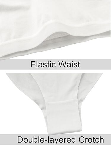 SEAUR Girls' Seamless Dance Panties No Show Ballet Gymnastics Briefs High Cut Professional Ballerina Underpants in Saudi Arabia