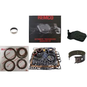 4L60E(97-03) TRANSMISSION KIT WITH HIGH ENERGY CLUTCHES BAND PISTON KIT PUMP BUSHING FILTER