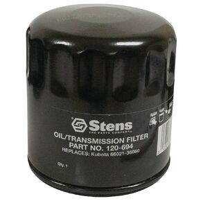 Stens Transmission Filter 120-694 Compatible with/Replacement for Allis Chalmers 5020, 5030 and 6140, Case 1825, Komatsu Ax Series, Fg10St-15, Fg18St-15 2097690, 1972202C1