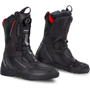 SHIMA STRATO Motorcycle Boots - Reinforced Lightweight Long Biker Riding Boots with ATOP Fast-Closure