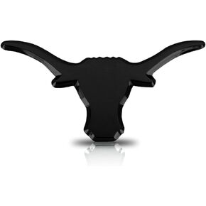 University of Texas Longhorn Black Car Emblem