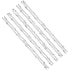 مجموعة 10 قطع من شرائط الإضاءة الخلفية LED لهيسنس شارب JL.D580A1330-365AS-M_V02 LC-58Q7370U LC-58Q7330U LC-58Q620U 58R6E 58H6550E H58AE6100 H58A6100 H58AE6000 H58AE6100UK HZ5 8A55 HD580S1U02 HD580S1U91 in Kuwait
