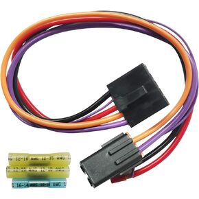 Blower Motor Resistor Wiring Harness Compatible with Chevy, GMC Silverado, Tahoe, Suburban, Sierra, Yukon XL - AC Replaces 89018778, 89019351, 1581773