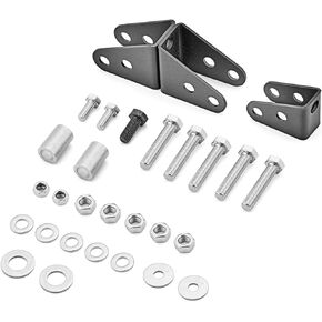 WeiSen ATV 2'' Shock Lift Kit, Front & Rear Suspension Lift Compatible with 1993-2000 Honda TRX300 FourTrax