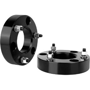 2" Silverado Front Leveling Kit for Sierra 1500 2WD 4WD, 2 inch Aluminum Forged Spacers Suspension Lift Kits Compatible with 2007-2024 Chevy Silverado, Tahoe, Suburban 1500, GMC Sierra, Yukon