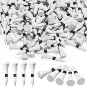 Mudder 600 Pack Wooden Golf Tees Wood Golfing Tees Golf Tees Bulk for Men Golf Balls Accessories in Kuwait