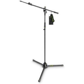 Gravity GMS4322B MS 4322 B Microphone Stand with Folding Tripod Base & 2-Point Adjustment Telescoping Boom