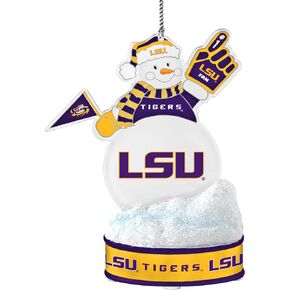 NCAA LED Snowman Ornament