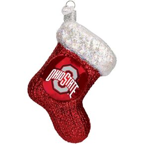 Old World Christmas Ohio State Buckeyes Glass Blown Ornaments for Christmas Tree Hoodie