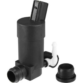 ACROPIX Car Windshield Washer Motor Pump Replacement Fit for VOLVO C30 - Pack of 1 Black