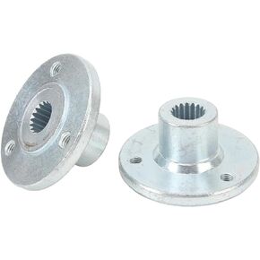 Pair of 17T 3 Stud Rear Wheel Hub Shaft Steel Alloys Rear Axle Wheel Hub for Quad Bike ATV Dune Go Kart with 5 Inch Tires
