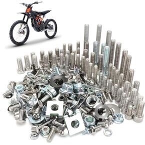 Motorcycle Fairing Bolts Bodywork Screws Nuts Billet Steel for Surron Sur Ron Light Bee X/S Electric Dirt Bike EBike