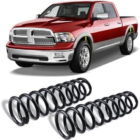 Rear Coil Spring Kit Compatible with 2009-2018 Ram 1500 2wd 4wd Provide an Extra 50% Load Capacity