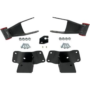 4" Rear Drop Kit W/Shackles & Hangers For 1988-1998 Chevy Silverado/GMC Sierra 1500 C15 K15 Truck