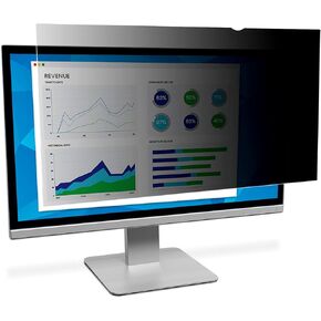 3M Privacy Filter for 23.6" Widescreen Monitor, Protects your confidential information, Black out side views (PF236W9B)