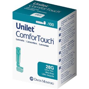 ComforTouch Ultra Thin (28G) Lancets, 100ct