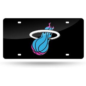 Rico Industries NBA Laser Inlaid Metal License Plate Tag