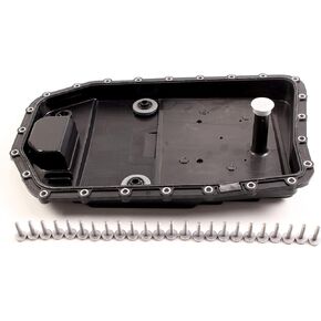 6HP19Z Auto Transmission Oil Pan with Filter & Gasket & Screw fit for BMW 128i 135i 323i 325i 325xi 328i 328xi 330i 330xi 335i 335xi 525i 6 Speed Transmission Replace# 24152333907
