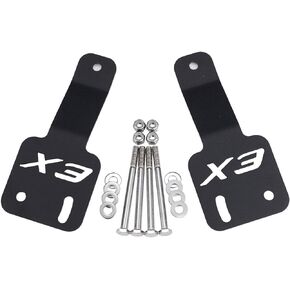 50" Light Bar Brackets Mount Kit Fit for 50 inch Curved/Straight LED Light bar Compatible with Can-am Maverick X3 2017 2018 2019 2020 2021 2022 2023