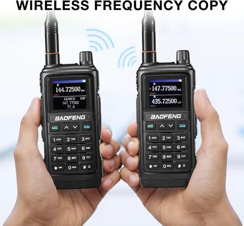 BAOFENG UV-17R Plus Ham Radio Multi-Band Two Way Radio, 7W Long Range Rechargeable Handheld Walkie Talkies with Airband, NOAA Weather Receiving, 2500mAh Battery USB-C Port, 1 Pack in Saudi Arabia