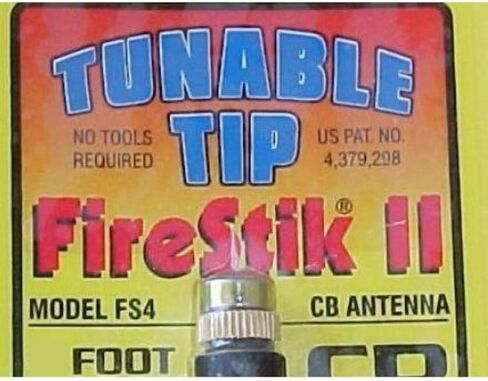 هوائي FireStik II FS2BB 2' CB سهل التركيب - أزرق in Saudi Arabia