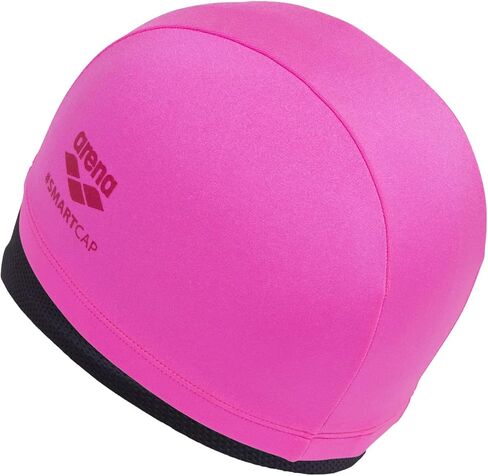 قبعة السباحة للشباب من Arena Smartcap Junior للأطفال، قبعة قماش للسباحة للشعر الطويل والقصير، ألوان متعددة in Kuwait