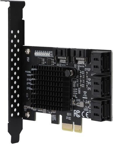 PCIE to SATA 3.0 Card, PCE8SATA01 PCIE to SATA3.0 Controller Expansion Board 8-Port SATA3.0 Interface Expansion Card Replacement Fit for Windows 7/8/XP/10 Fit for Ubuntu in Saudi Arabia